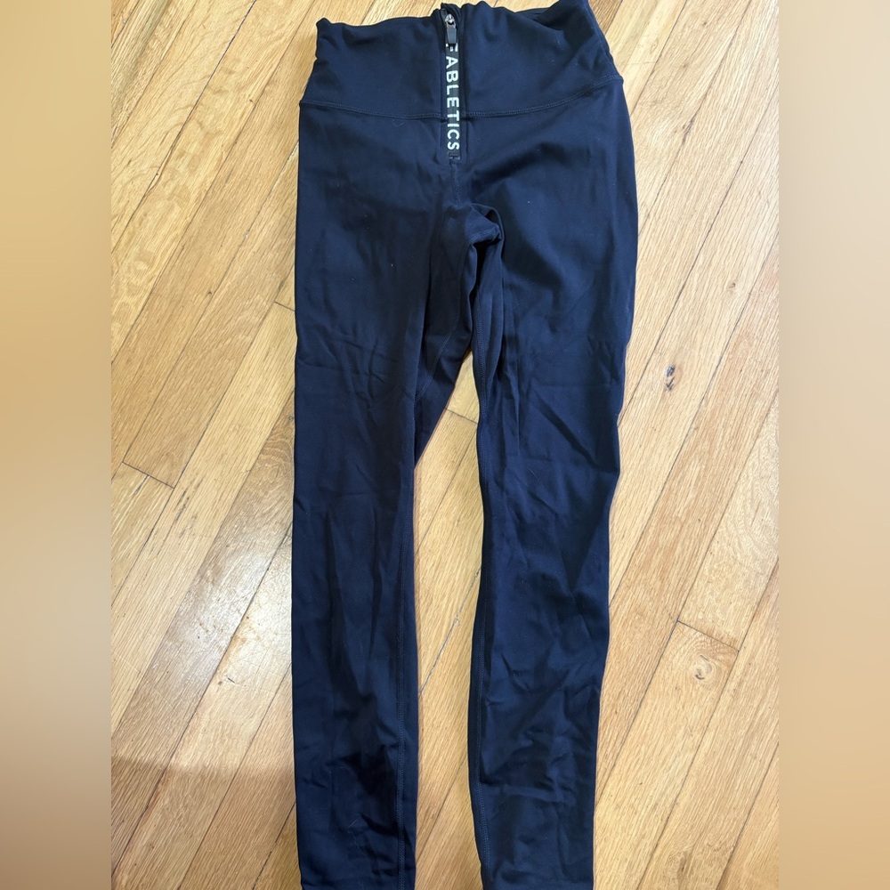 Fabletics High-Waisted Motion365® Legging With Zipper- Black